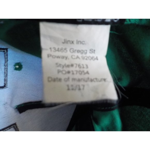 Minecraft Mojang Jinx TNT Ball Cap Hat Snapback Green Black Checkered #7613 - Picture 7 of 7